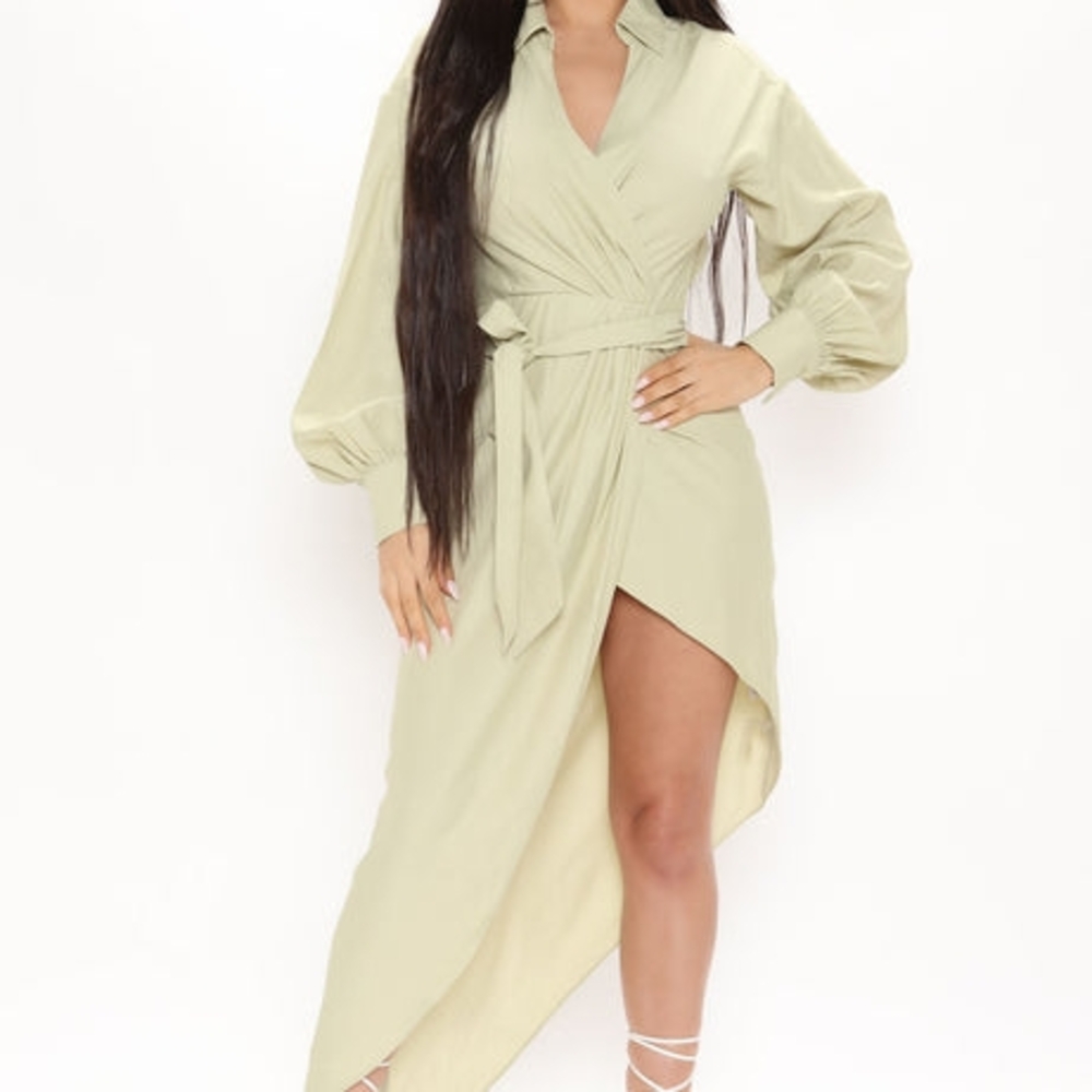 Elegant Wrap Dress